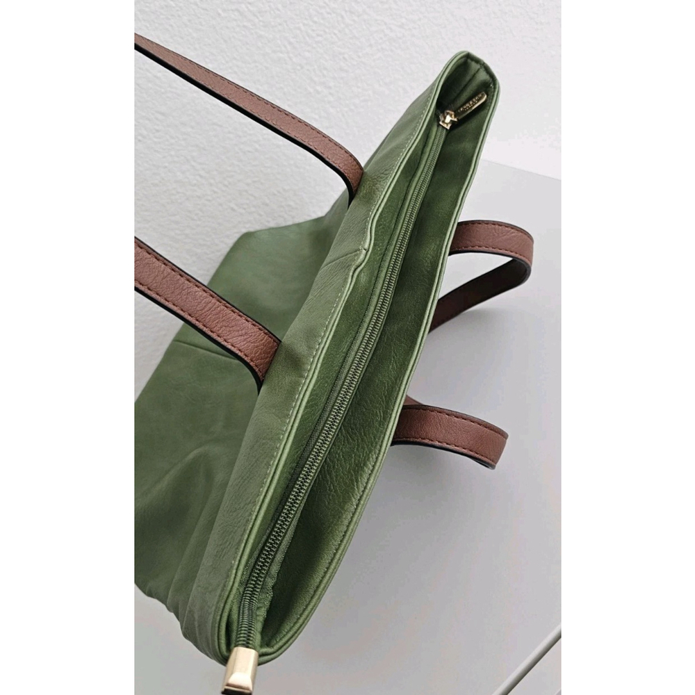 Long & Son London Olive Green Tote Bag - Excellent Pre-owned Condition - Picture 13 of 15